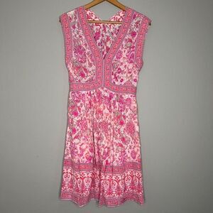 Rebecca Taylor Pink Floral Dress